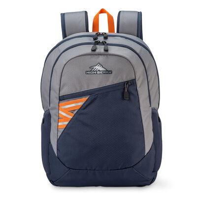 Outburst 2.0 Backpack in the color Steel Grey/Indigo.