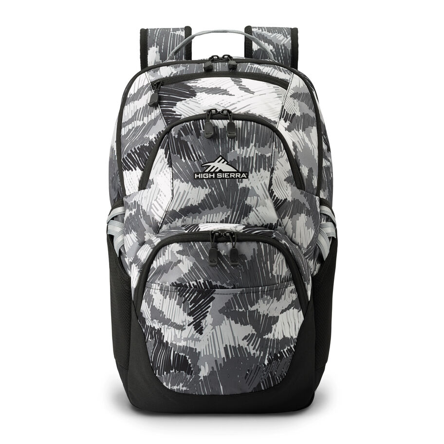 Swoop SG Backpack in the color Scribble Camo. image number 1