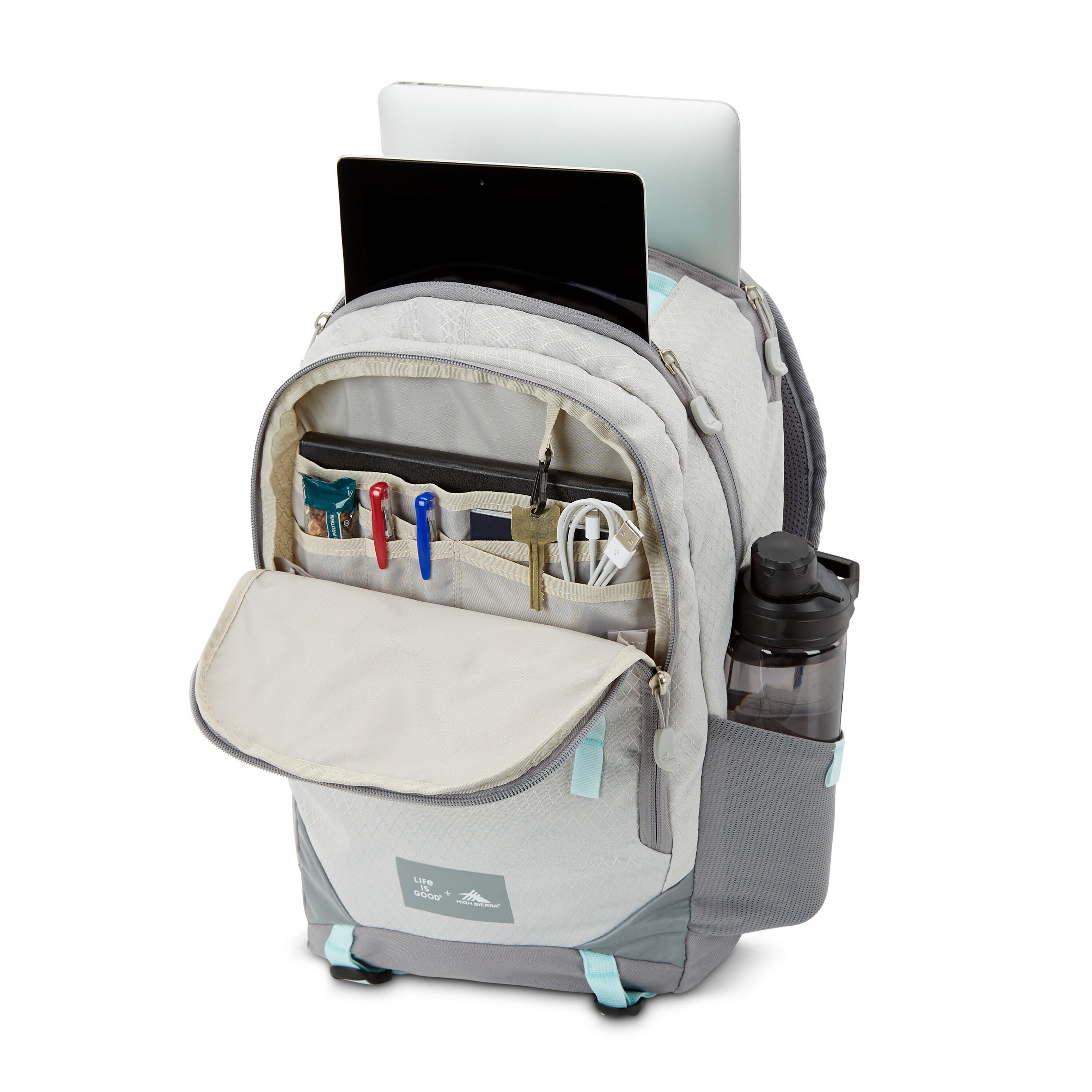 High sierra gray shop backpack