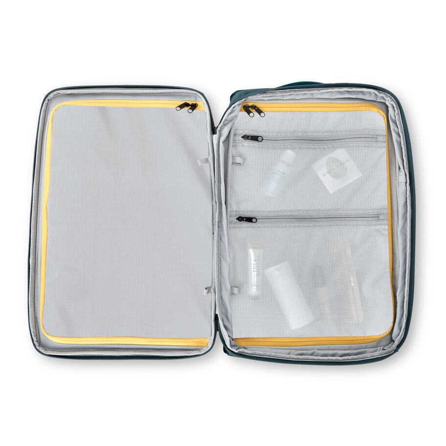 Hi-Life Travel Backpack in the color Green/Yellow. image number 3