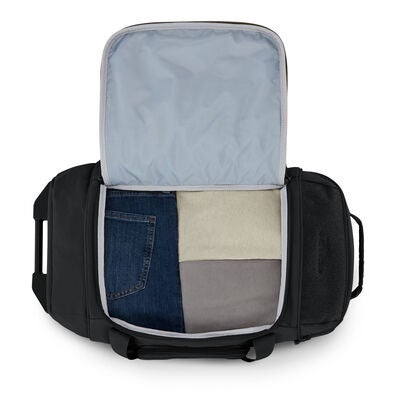 Pathsetter Carry-On Wheeled Duffel in the color Black.