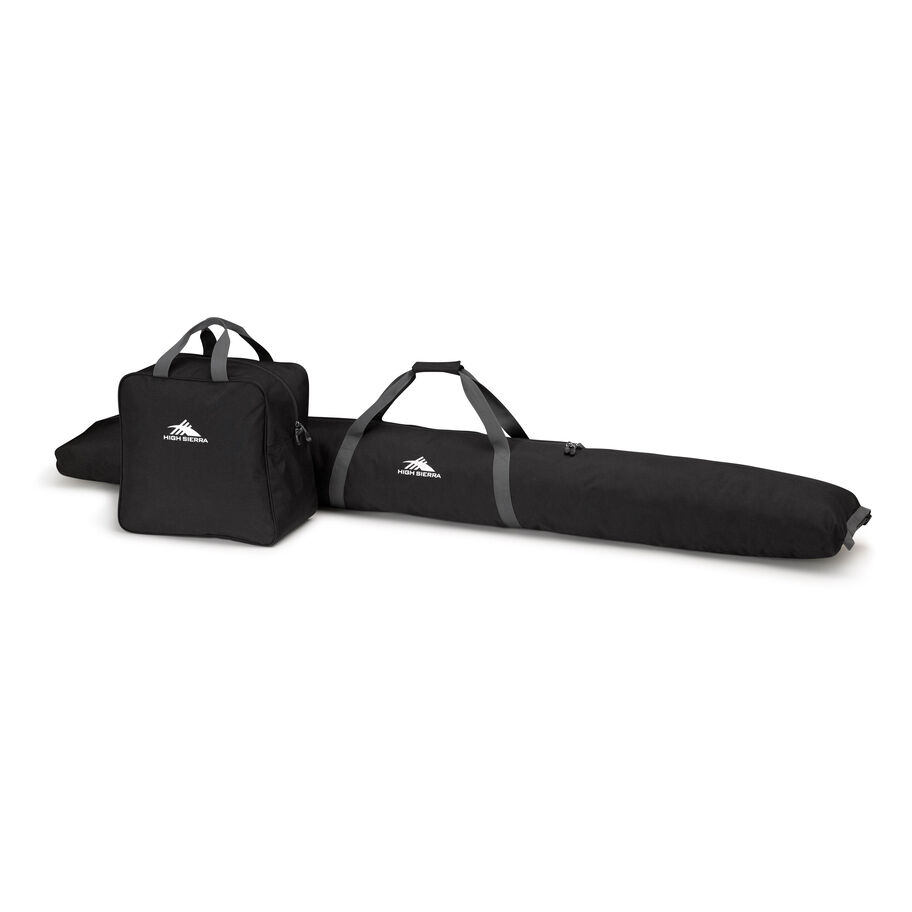 Ski Bag and Boot Bag Combo in the color Black/Mercury. image number 1