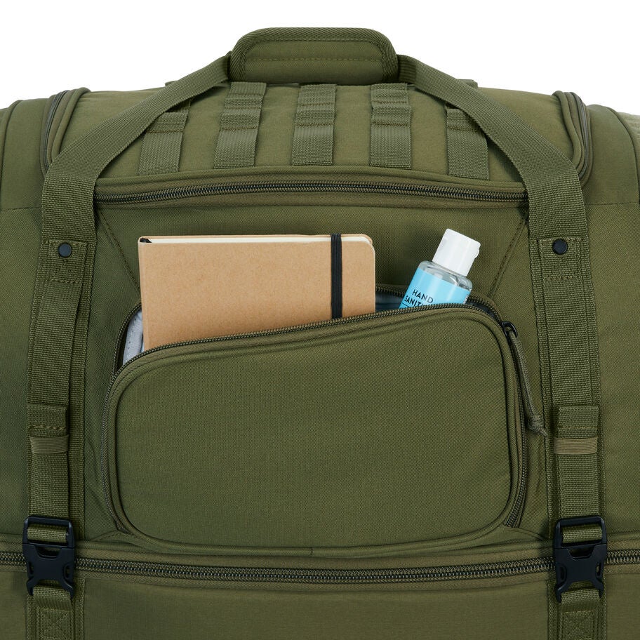 Pathsetter Large Wheeled Duffel in the color Moss. image number 6