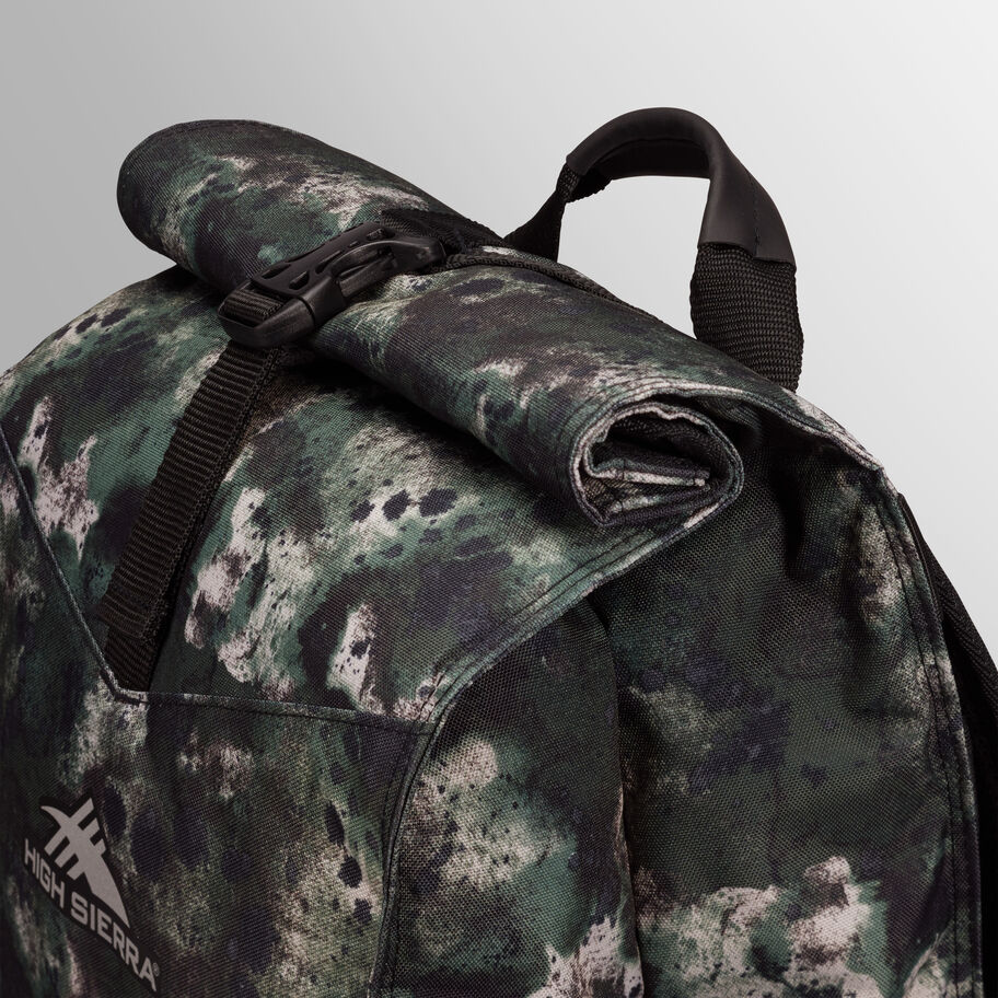 Beach N Chill Cooler Backpack in the color Urban Camo. image number 6