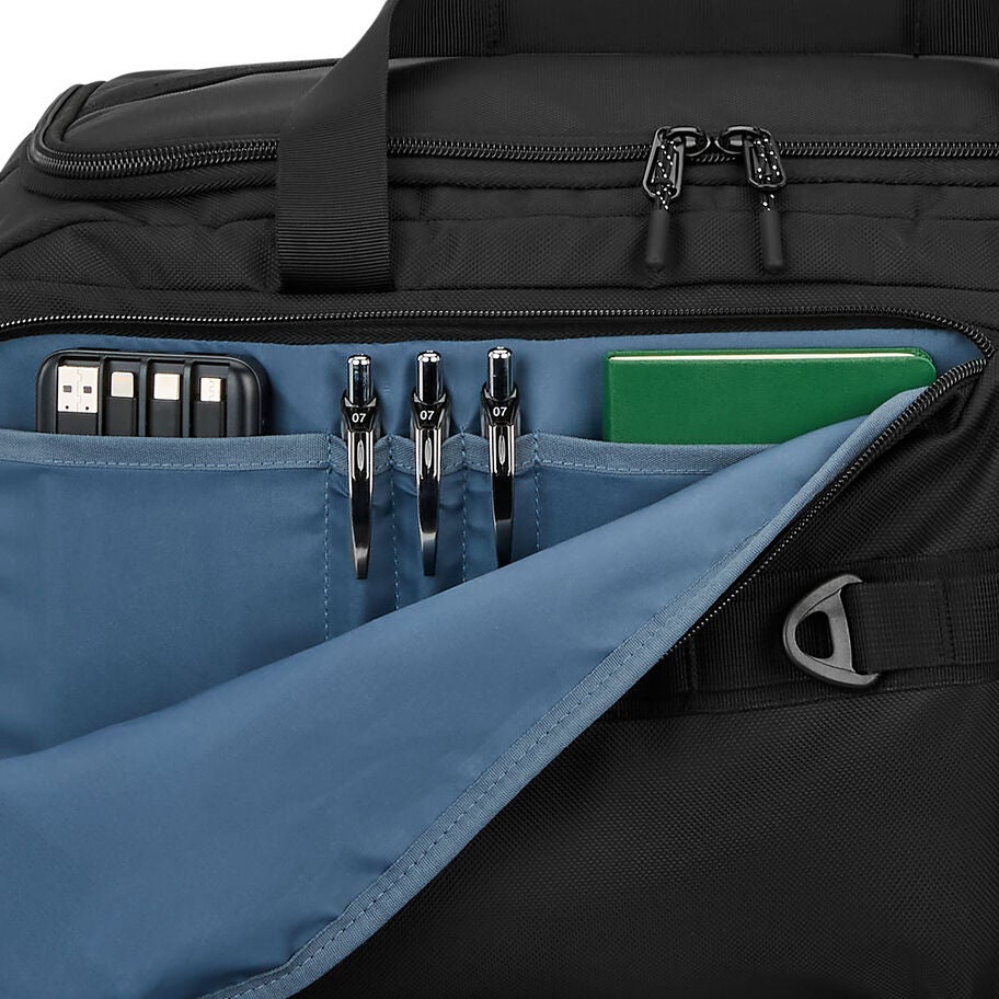 Lineage Duffel in the color Black. image number 5