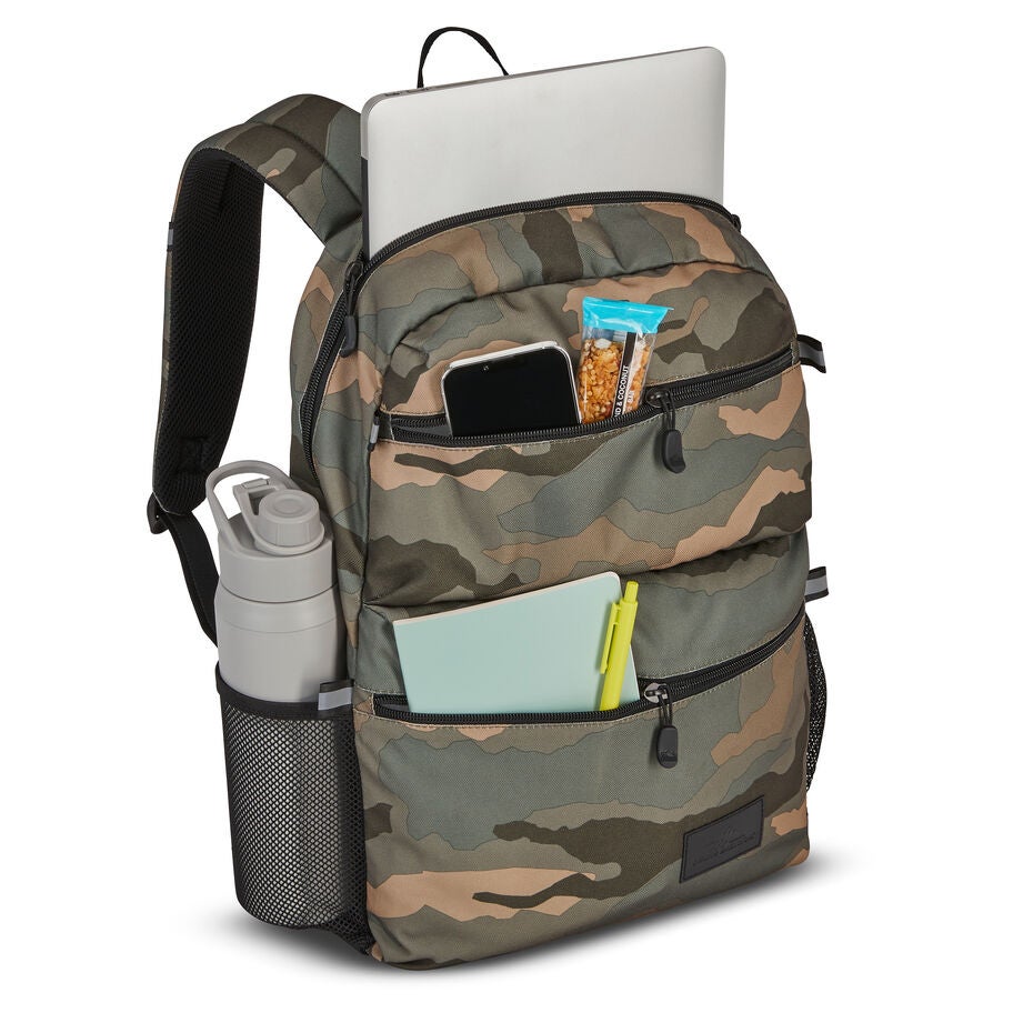 Everclass Backpack in the color Natural Camo. image number 1