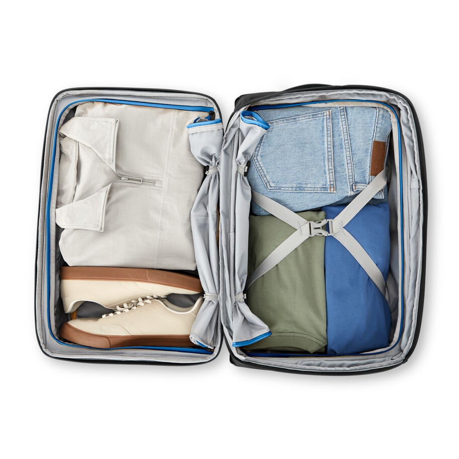 Hi-Life 3-in-1 Wheeled Backpack in the color Black/Blue. image number 2