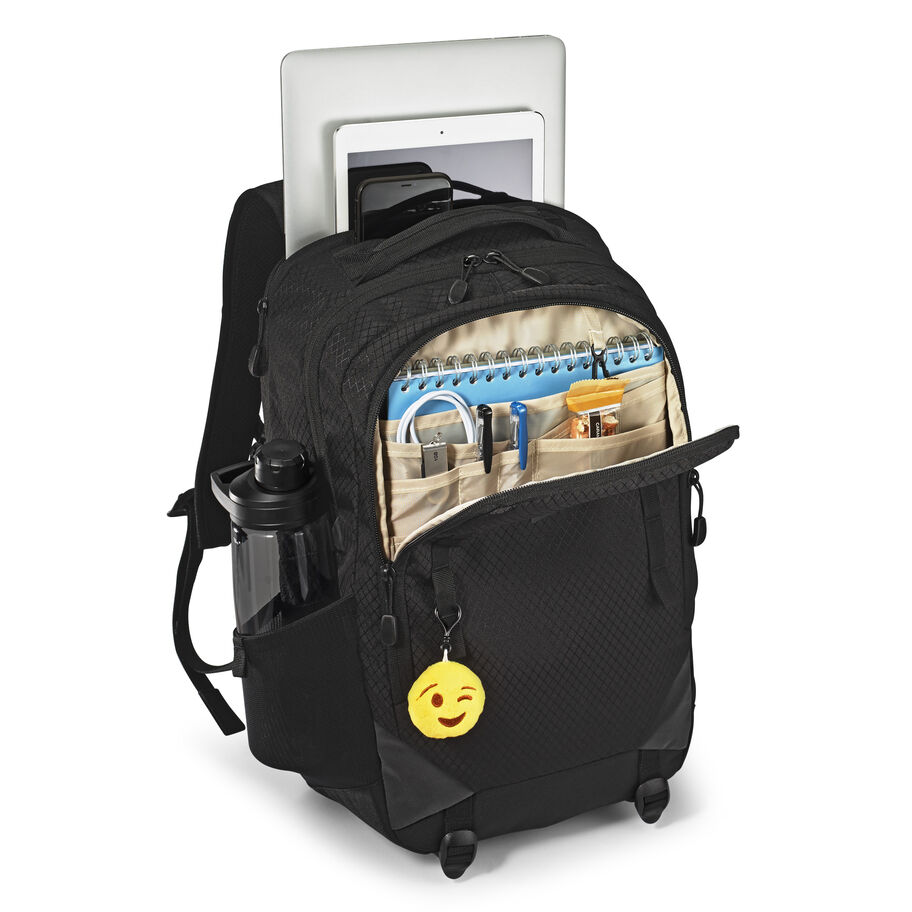Litmus Backpack in the color Black. image number 4