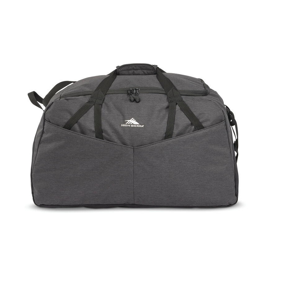 Forester Large Duffel in the color Black Heather/Black. image number 2
