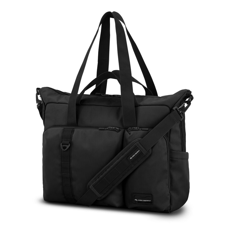 Lineage Tote Bag in the color Black. image number 0