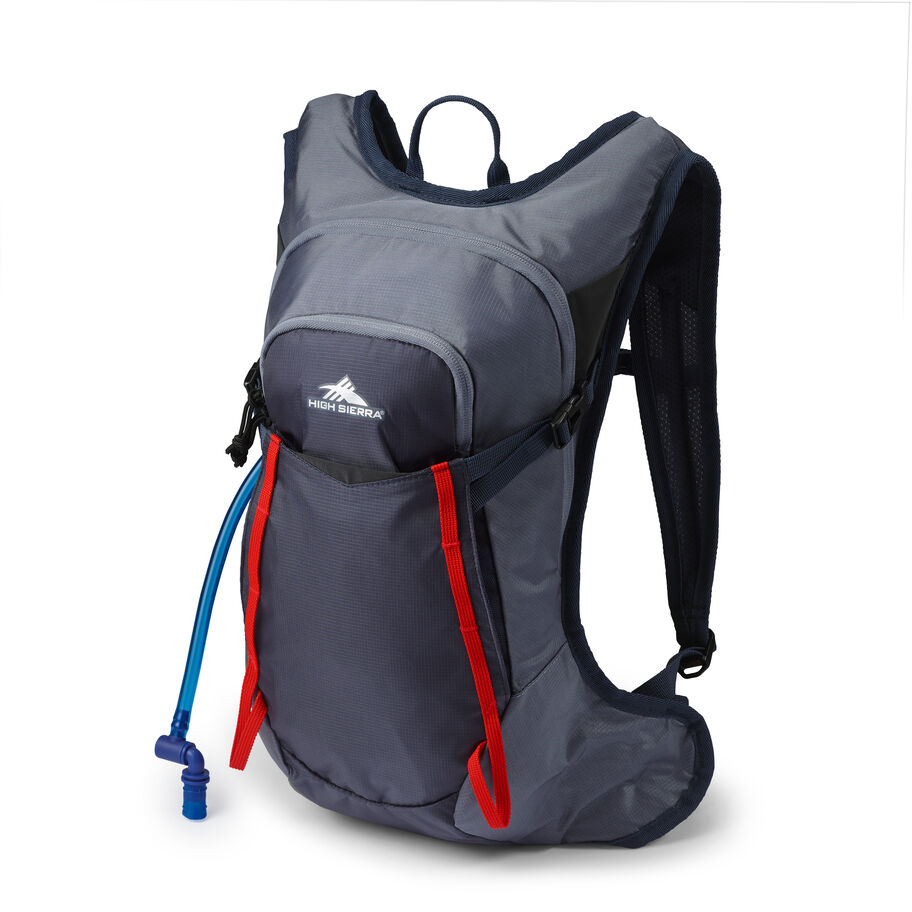 Hydrahike 2.0 8L Hydration Pack in the color Grey Blue. image number 1
