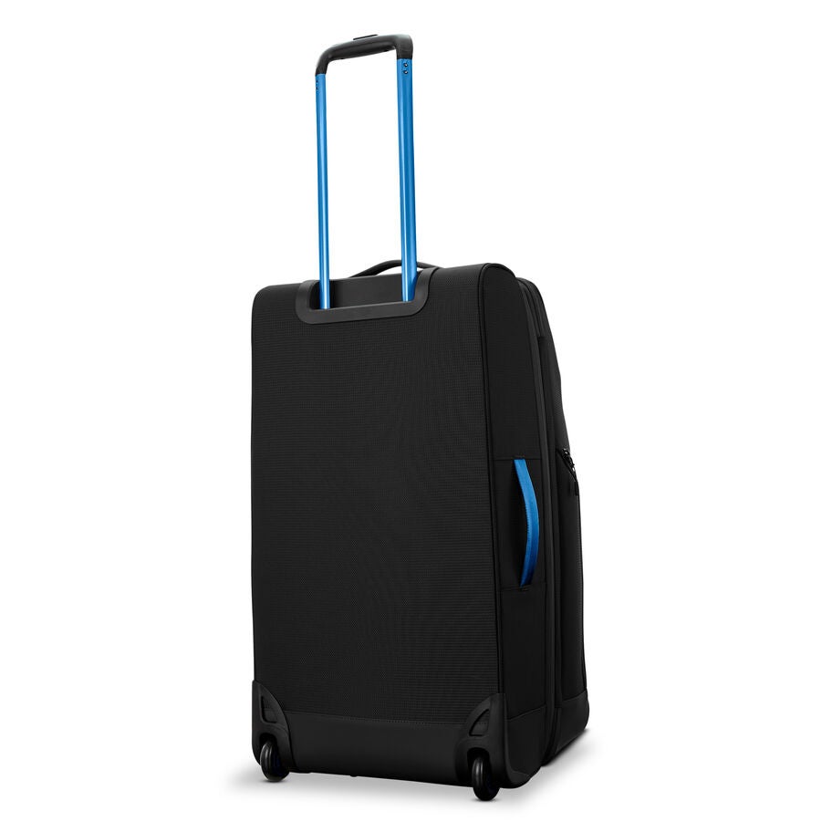 Hi-Life Medium Wheeled Duffel in the color Black/Blue. image number 4