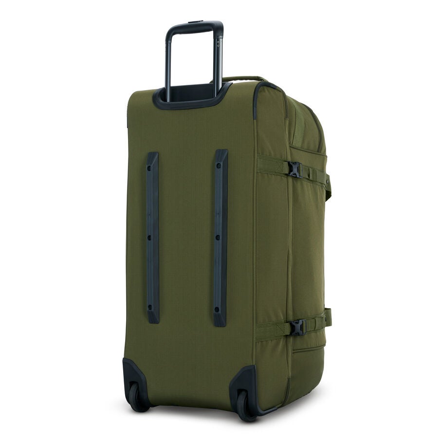 Pathsetter Large Wheeled Duffel in the color Moss. image number 3