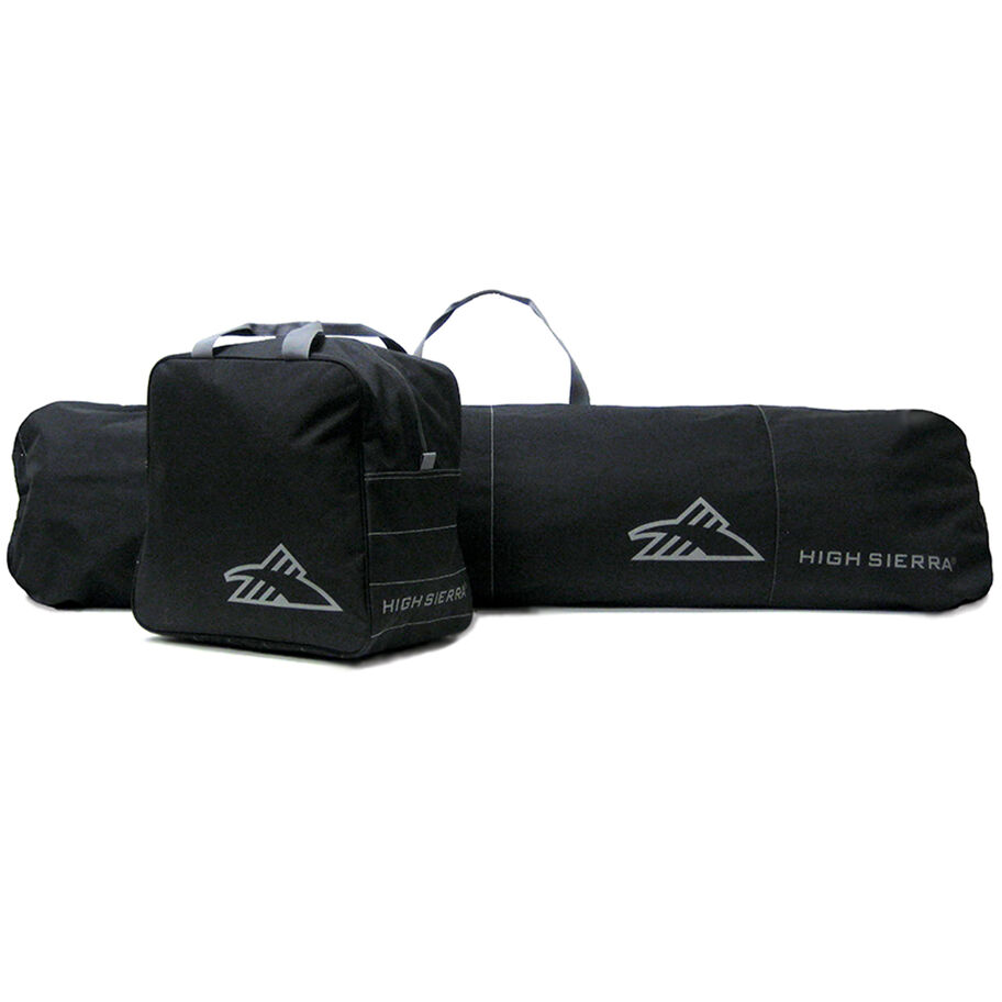Snowboard Sleeve and Boot Bag Combo in the color Black/Black. image number 1