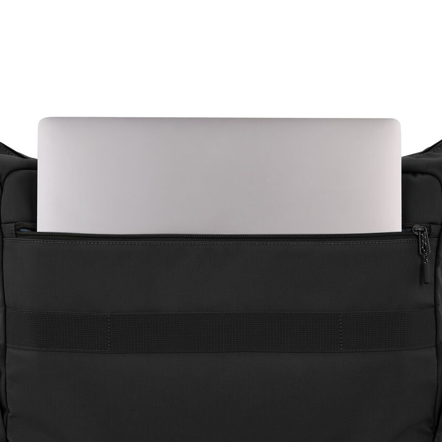 Lineage Tote Bag in the color Black. image number 4