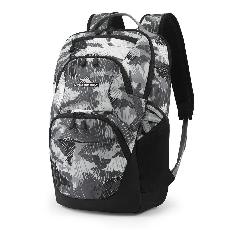 Swoop SG Backpack in the color Scribble Camo. image number 0