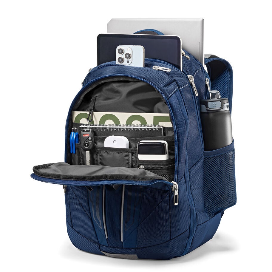 XBT Daypack in the color True Navy/Charcoal. image number 1