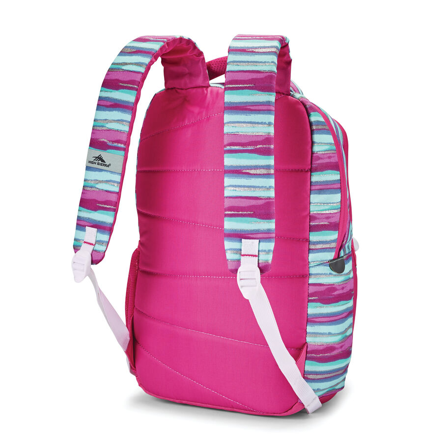 Ollie Lunchkit Backpack in the color Watercolor Stripes. image number 4