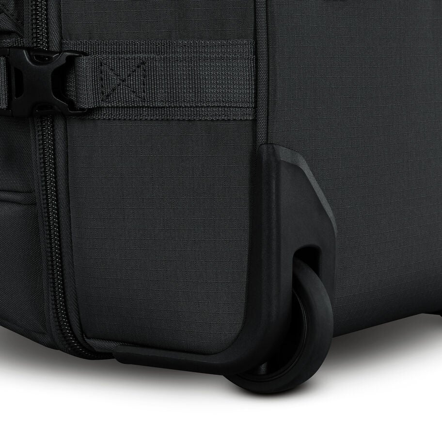 Pathsetter Carry-On Wheeled Duffel in the color Black. image number 8