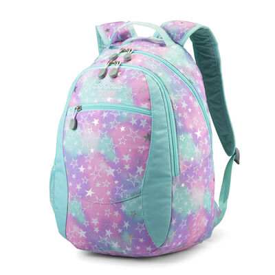 AIRPO Funny Camo Shark Backpacks Bright Pink Camouflage Large Capacity  Laptop Daypack Lightweight Backpack Travel Hiking Bag For Women Men