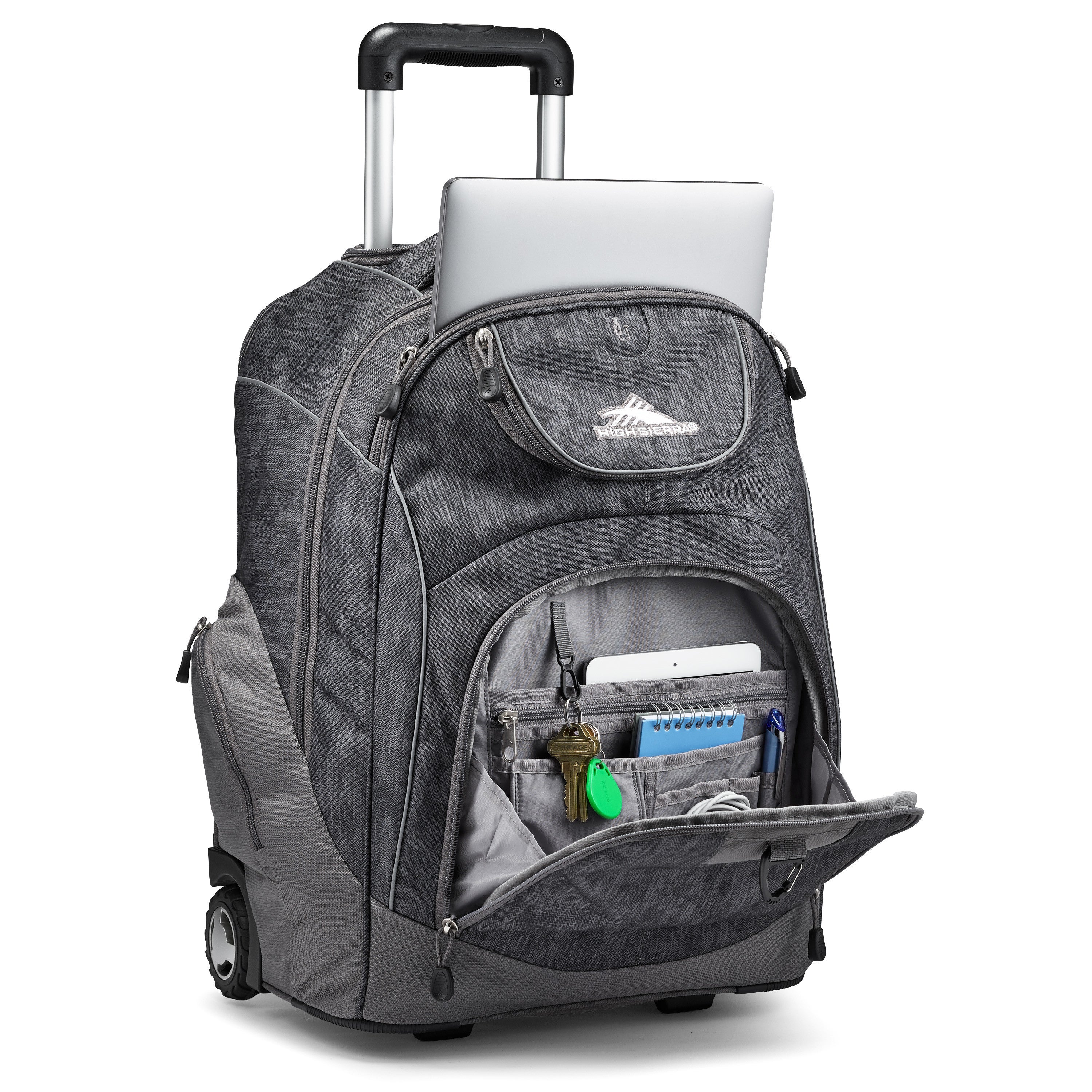 High sierra powerglide wheeled laptop backpack shop